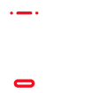 Smartphone et bras musclé levant un haltère, symbolisant le fitness mobile, l'entraînement et le développement de la force.