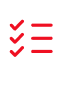 Checklist de programme fitness et nutrition: clipboard avec cochettes rouges, haltères et pomme pour la santé.